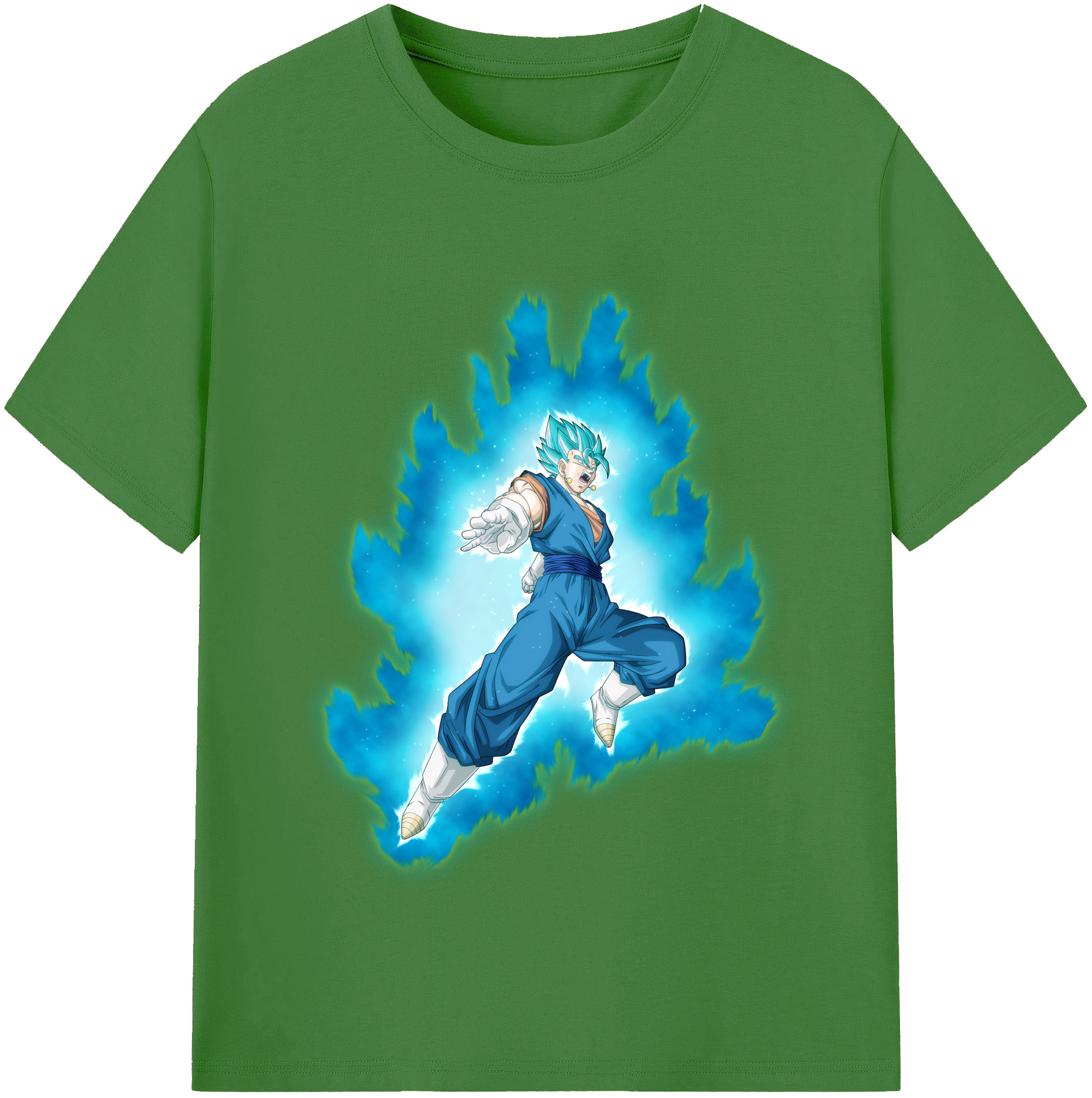 （画像用） ドラゴンボール ベジット DRAGON BALL Vegetto レディースカジュアルプリントTシャツ（綿100％）